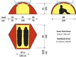 Allak 2 Person Tent