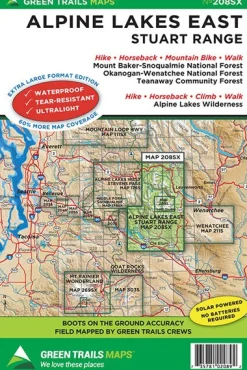 Alpine Lakes East, Stuart Range, No. 208SX