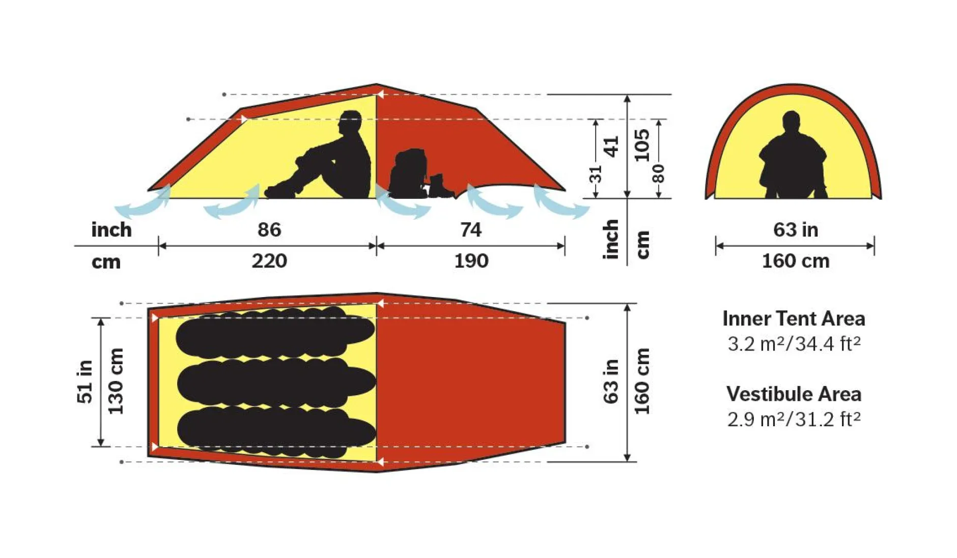 Anjan 3 GT Tent