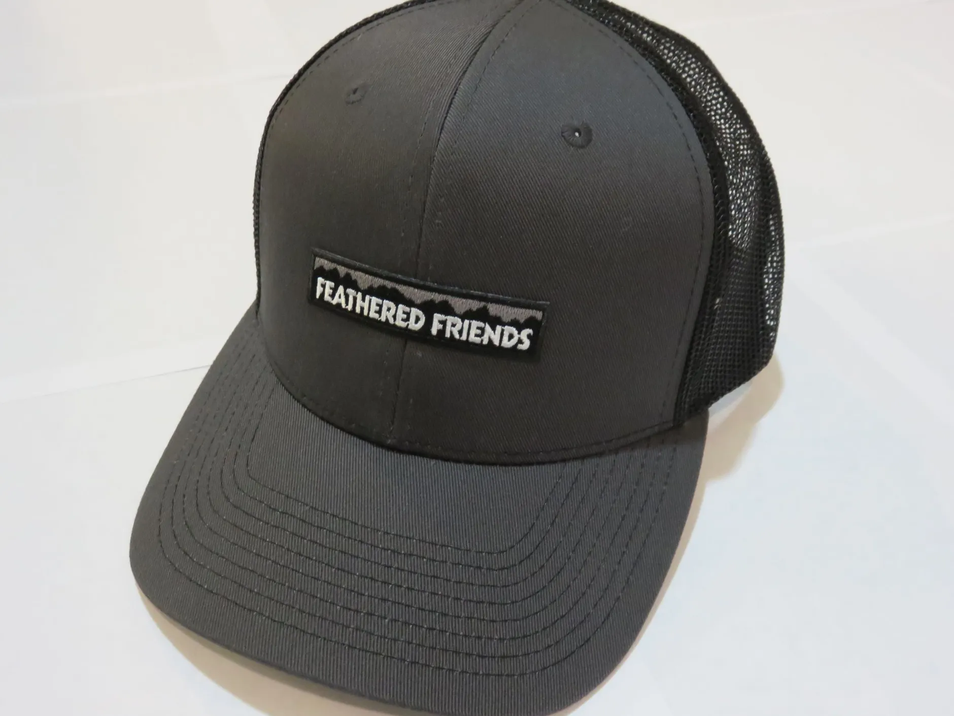 Feathered Friends Pro Style Trucker Mountain Logo Patch Hat