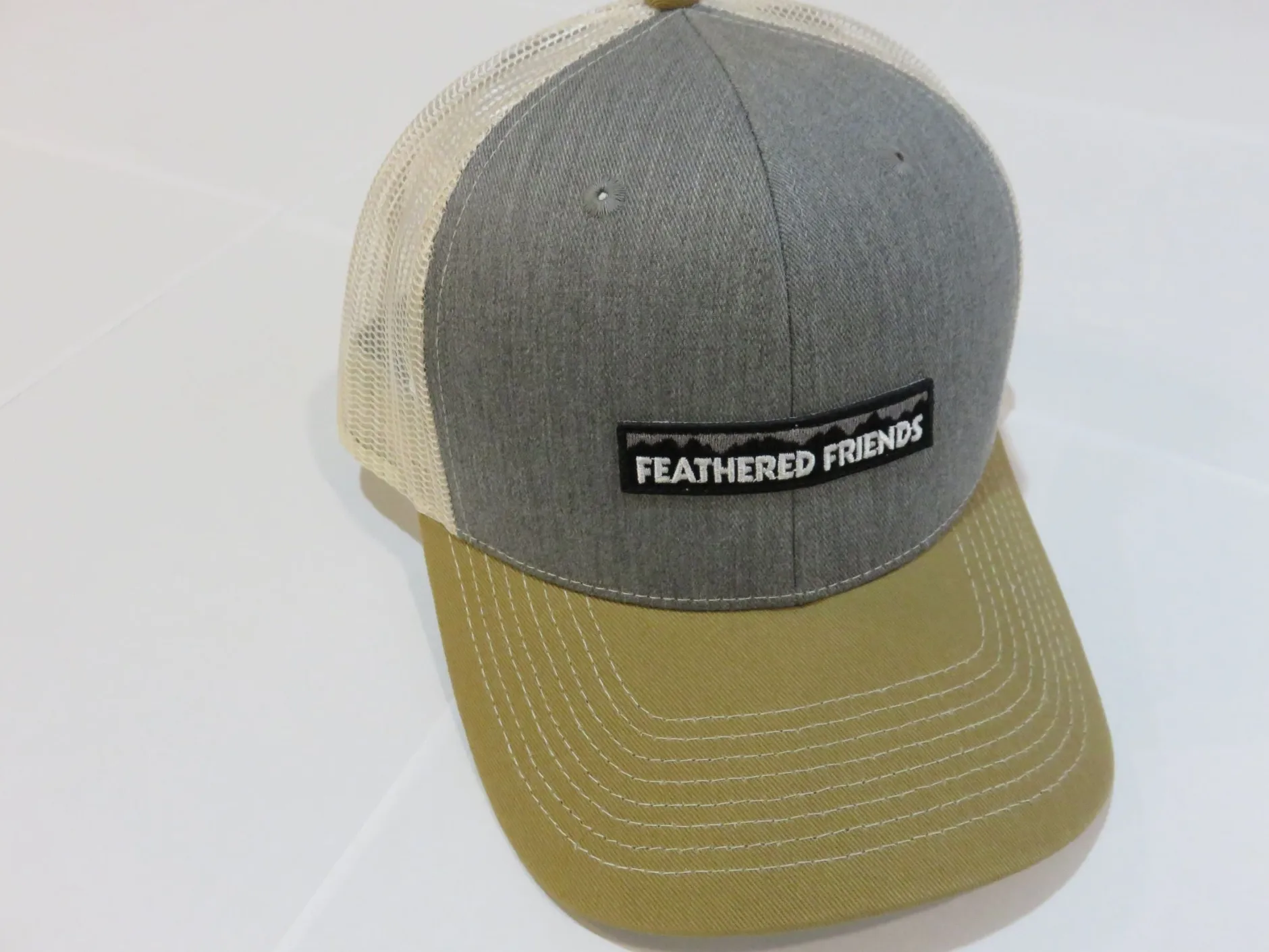 Feathered Friends Pro Style Trucker Mountain Logo Patch Hat
