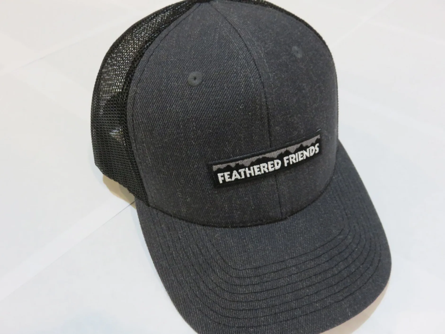 Feathered Friends Pro Style Trucker Mountain Logo Patch Hat
