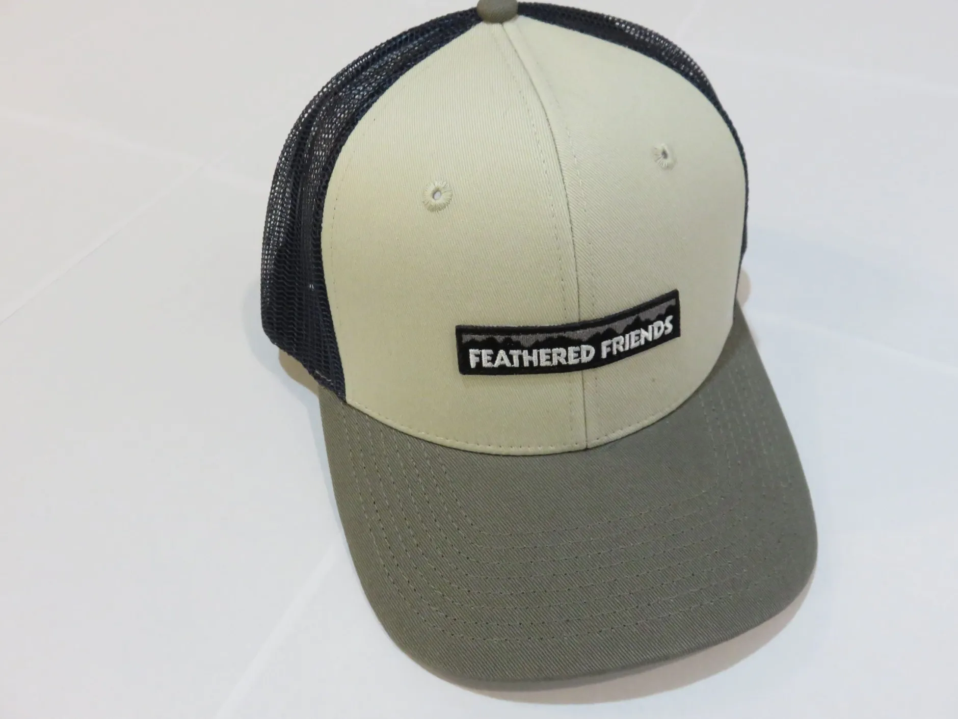 Feathered Friends Pro Style Trucker Mountain Logo Patch Hat