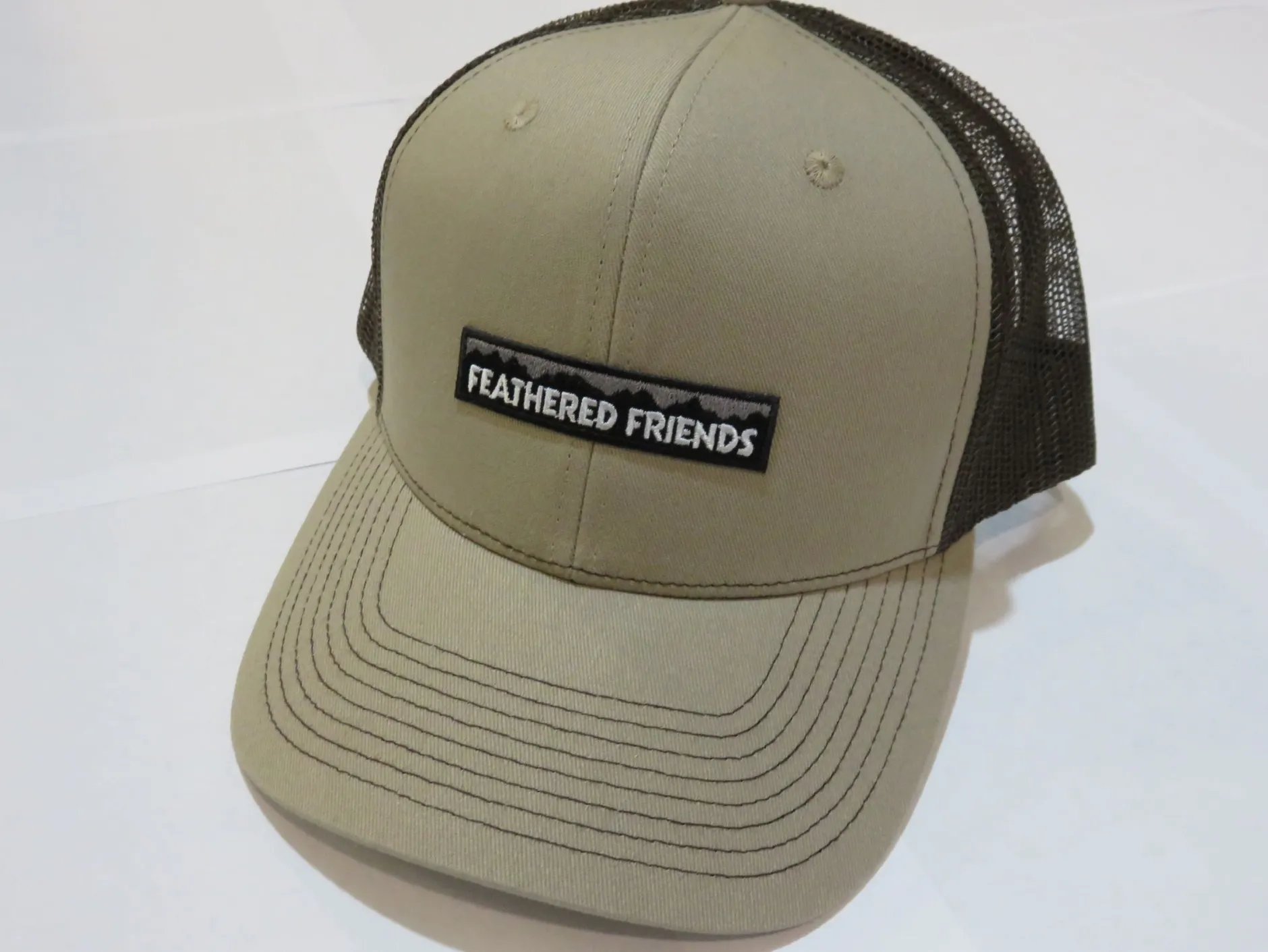 Feathered Friends Pro Style Trucker Mountain Logo Patch Hat
