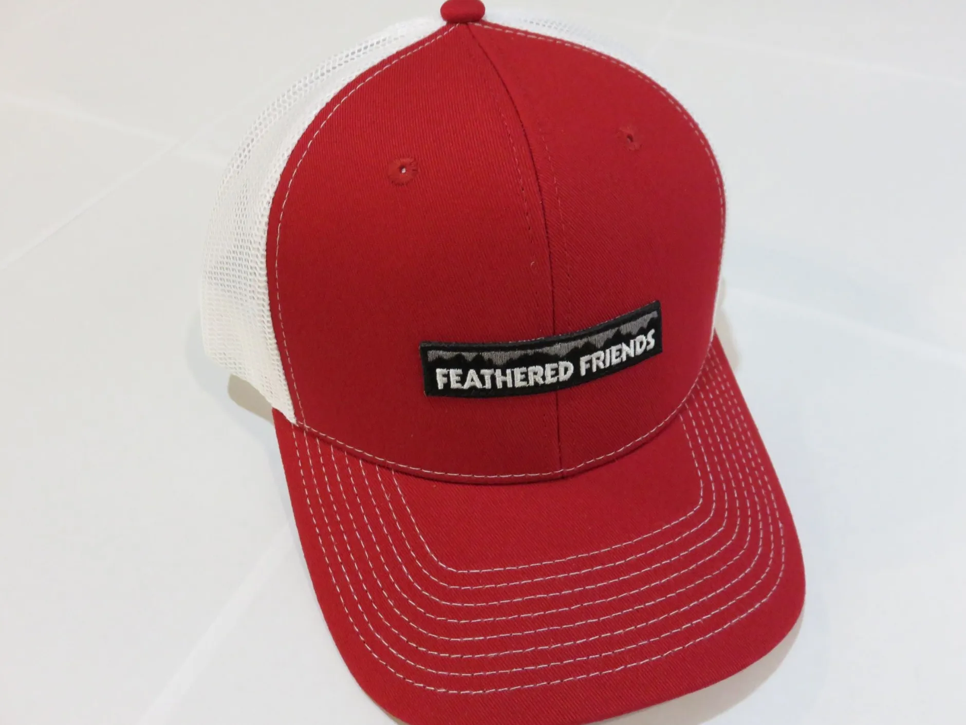 Feathered Friends Pro Style Trucker Mountain Logo Patch Hat