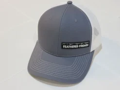 Feathered Friends Pro Style Trucker Offset Mountain Logo Patch Hat