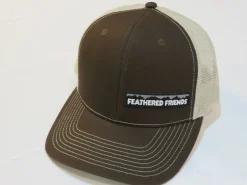 Feathered Friends Pro Style Trucker Offset Mountain Logo Patch Hat