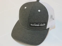 Feathered Friends Pro Style Trucker Offset Mountain Logo Patch Hat