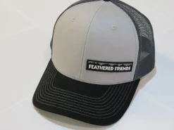 Feathered Friends Pro Style Trucker Offset Mountain Logo Patch Hat