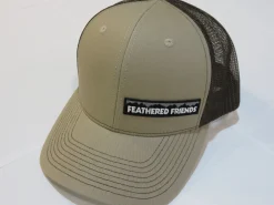 Feathered Friends Pro Style Trucker Offset Mountain Logo Patch Hat