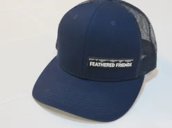 Feathered Friends Pro Style Trucker Offset Mountain Logo Patch Hat