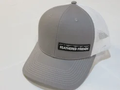 Feathered Friends Pro Style Trucker Offset Mountain Logo Patch Hat
