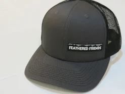 Feathered Friends Pro Style Trucker Offset Mountain Logo Patch Hat