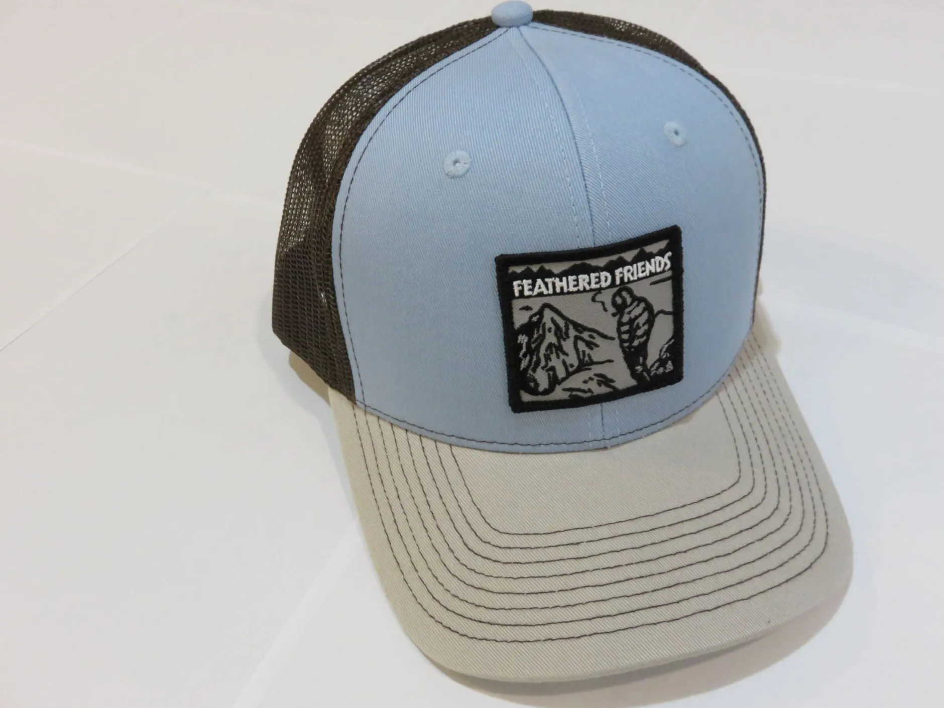 Feathered Friends Smoking Man Pro Style Trucker Hat