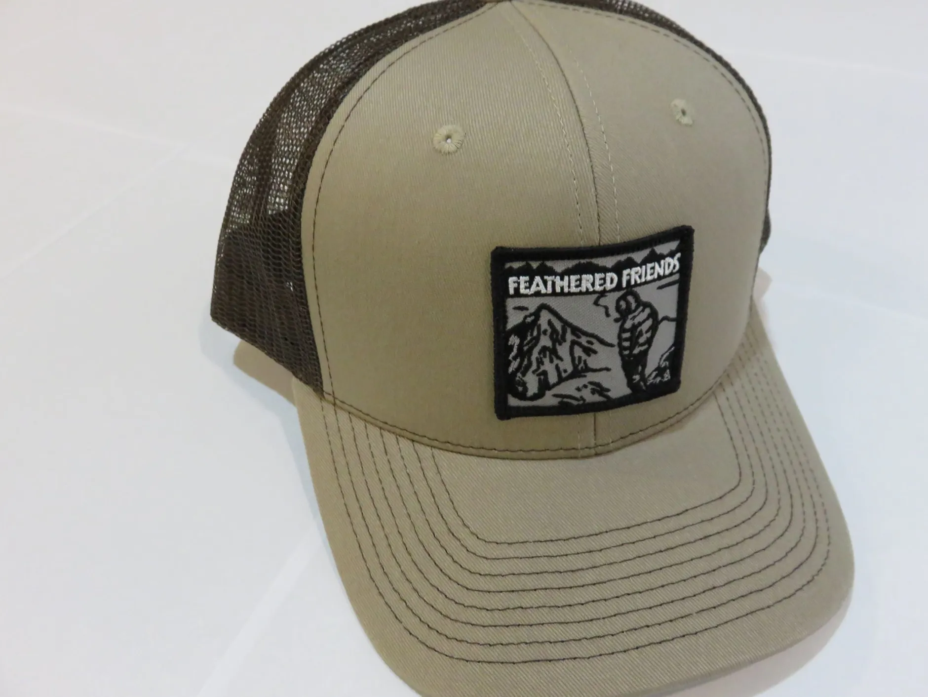Feathered Friends Smoking Man Pro Style Trucker Hat