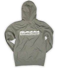Feathered Friends Zippered Hooded Sweatshirt
