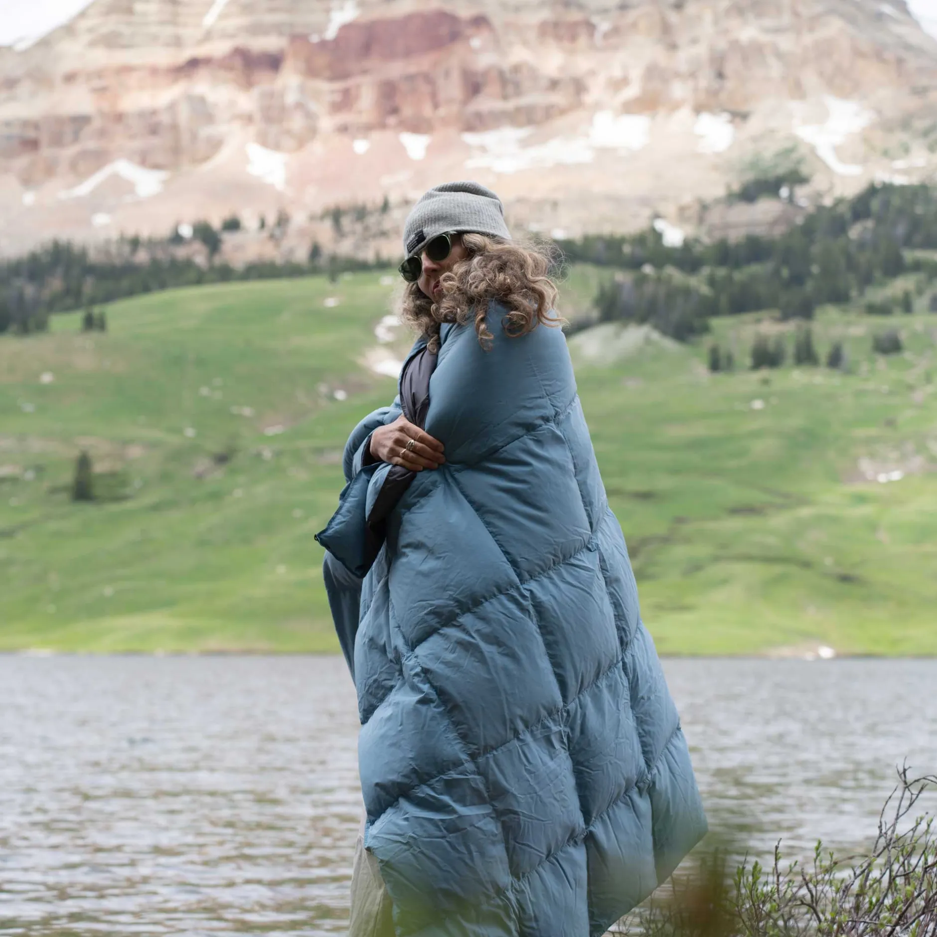 Limited Edition Upcycled Lightweight Down Blanket