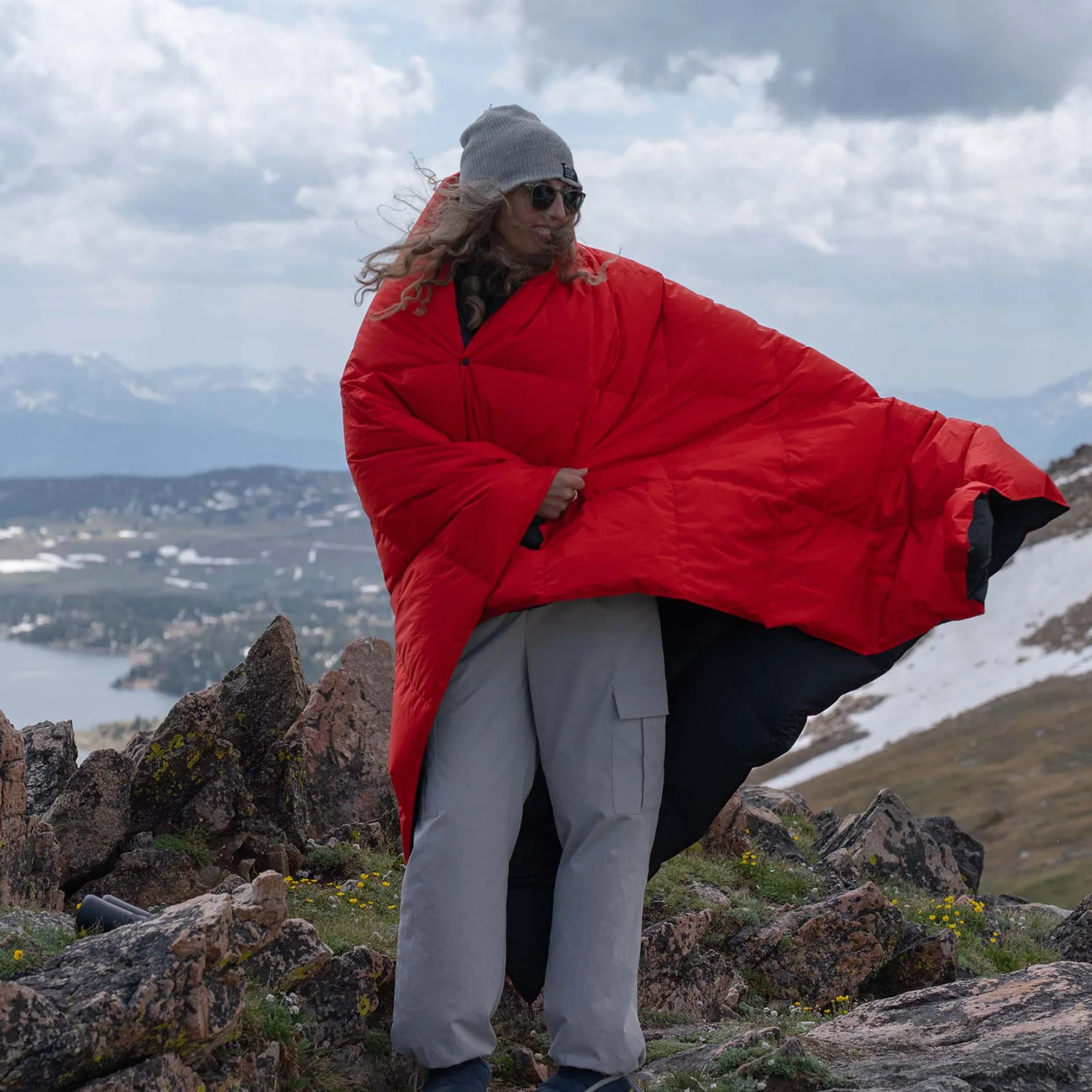 Limited Edition Upcycled Water Resistant Down Blanket