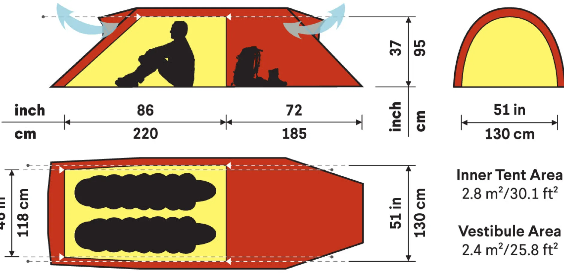 Nammatj 2 GT Tent