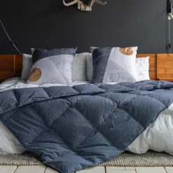 Organic Down Throw Blanket
