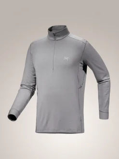 Rho Merino Wool Zip Neck Men's