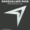 Snoqualmie Pass Topographic Ski Map