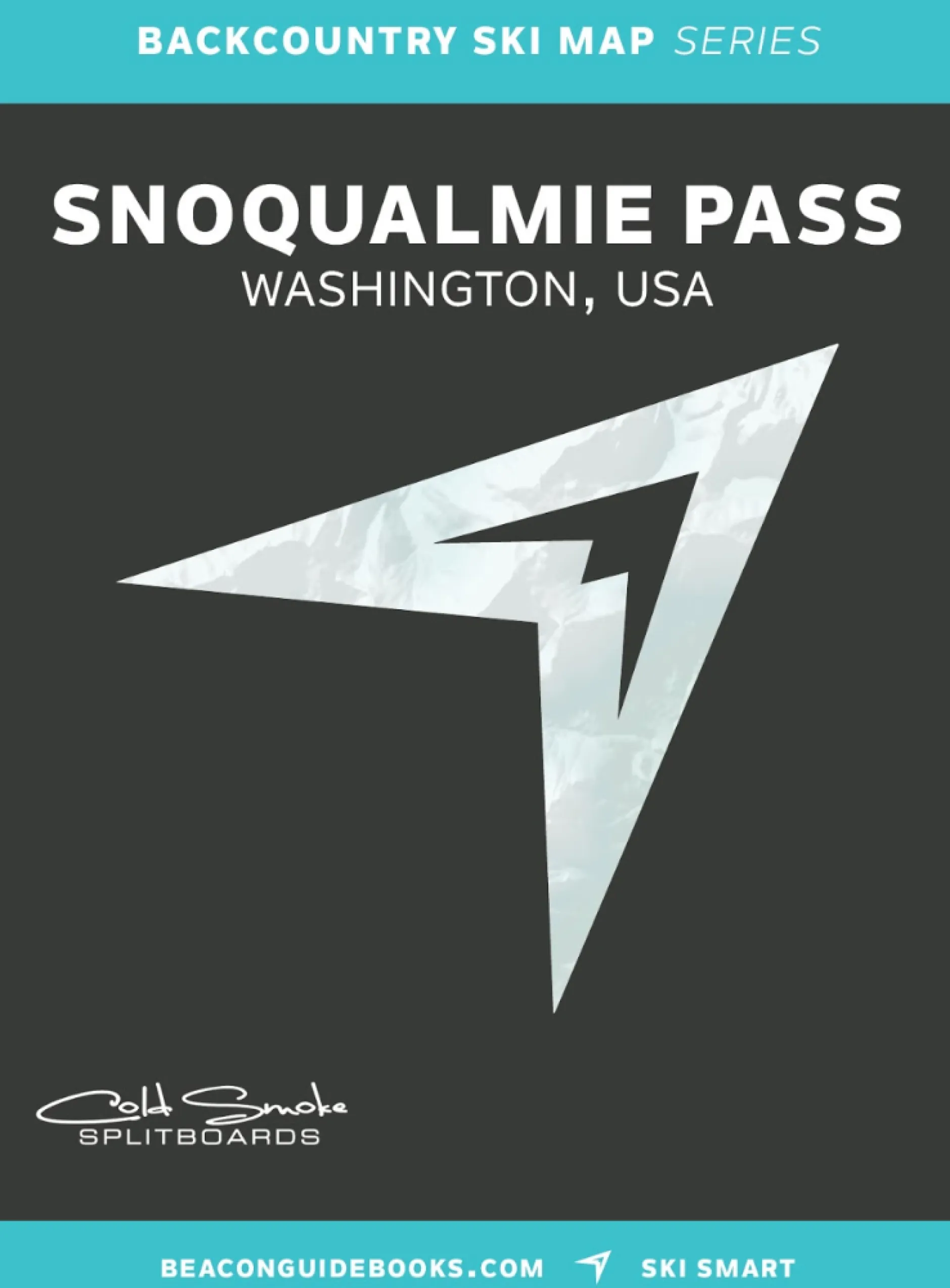 Snoqualmie Pass Topographic Ski Map