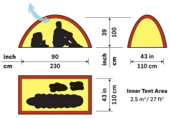 Unna 1 Person tent